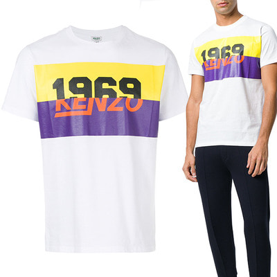 겐조 1969 프린팅 티셔츠 F85 5TS018 4SB 01