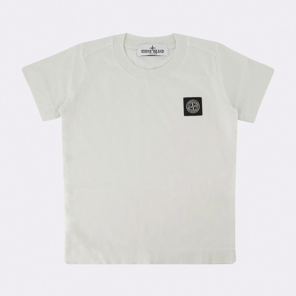 스톤아일랜드 쥬니어 로고패치 티셔츠 라이트그레이 20147 (8,10)